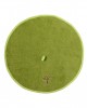 Στρογγυλή πετσέτα με κρεμαστράκι (48cm) πράσινη