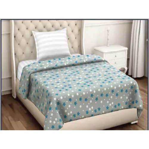 Ημίδιπλη Κουβέρτα Βελουτέ Παιδική  Blue Star 160Χ220 - 2100