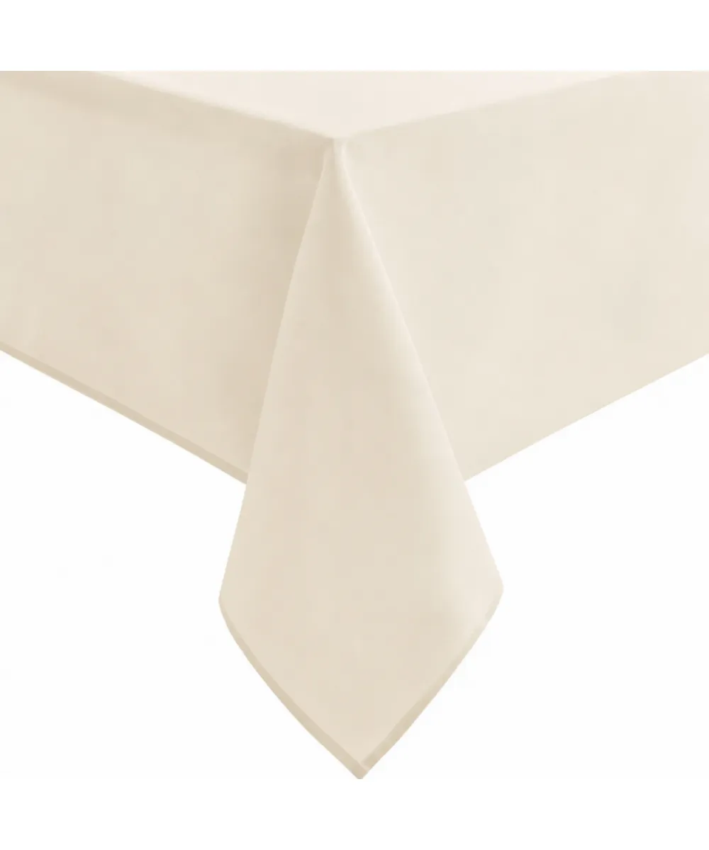 Τραπεζομάντηλο PLAIN LINE Polyester 100%  Ivory 90x90