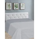 Κουβερλί Fiber Grey - Dark Grey Υπέρδιπλο 220Χ240 - 131-18-gdg