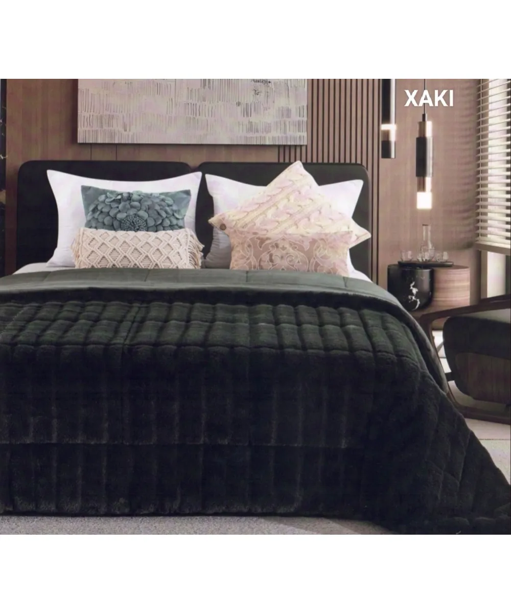 Κουβερτοπάπλωμα Rabbit Ημίδιπλο 160X220 Chaki - 2235-1