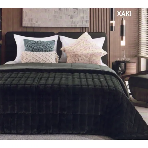 Κουβερτοπάπλωμα Rabbit Υπέρδιπλο 220X240 Chaki - 2235-2