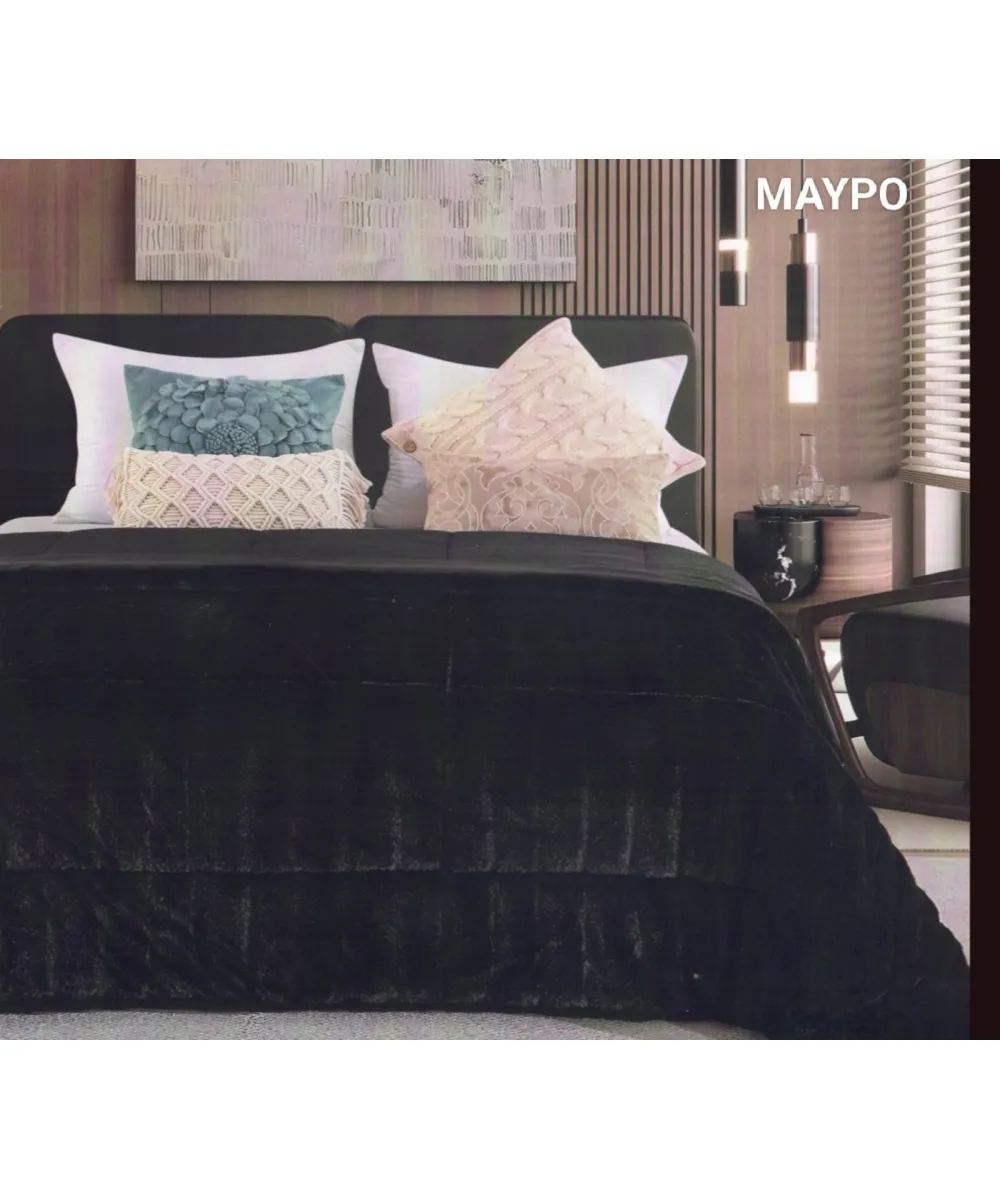 Κουβερτοπάπλωμα Rabbit Ημίδιπλο 160X220 Black - 2236-1