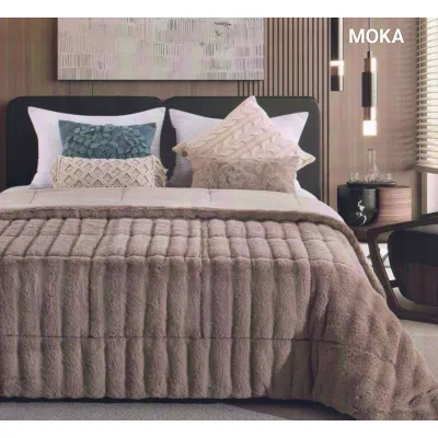 Κουβερτοπάπλωμα Rabbit Ημίδιπλο 160X220 Moca - 2237-1