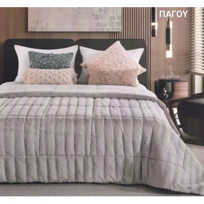 Κουβερτοπάπλωμα Rabbit Ημίδιπλο 160X220 Ice - 2239-1