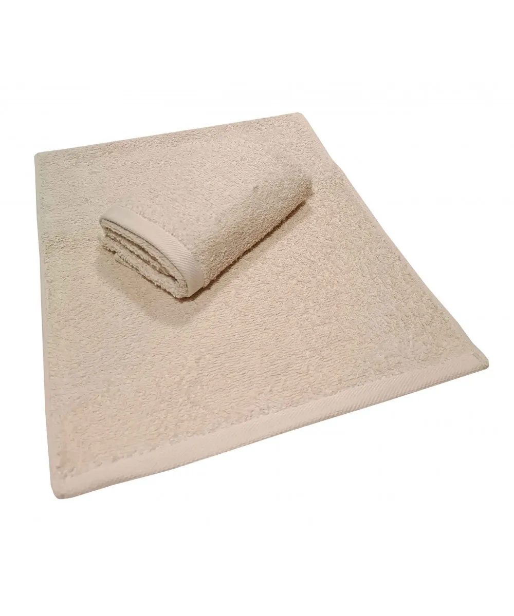 Πετσέτα ΚΟΜΒΟΣ Πεννιέ PLAIN LINE 500γρ/μ2 BEIGE Χειρός 30x50 Πετσέτα ΚΟΜΒΟΣ Πεννιέ PLAIN LINE 500γρ/μ2 BEIGE Χειρός 30x50