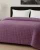 Κουβερτοπάπλωμα Le Blanc Flannel Comfort Σούπερ Υπέρδιπλο 260Χ240 700gsm RIB CUT Lilac