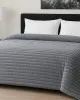 Κουβερτοπάπλωμα Le Blanc Flannel Comfort Σούπερ Υπέρδιπλο 260Χ240 700gsm RIB Light Grey