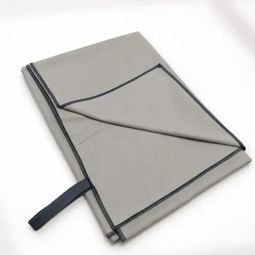 Πετσέτα Γυμναστηρίου LE BLANC  EASY DRY 100% Microfiber Light Grey 80x160