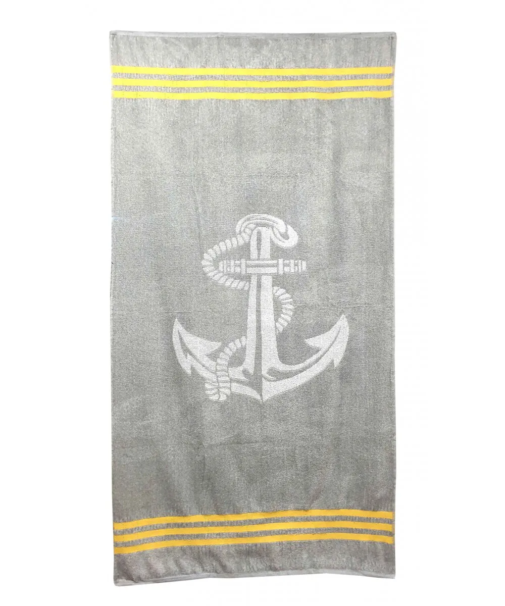 Πετσέτα Θαλάσσης ΚΟΜΒΟΣ Βελουτέ Zakar Design 8 Cotton 100% 85x160