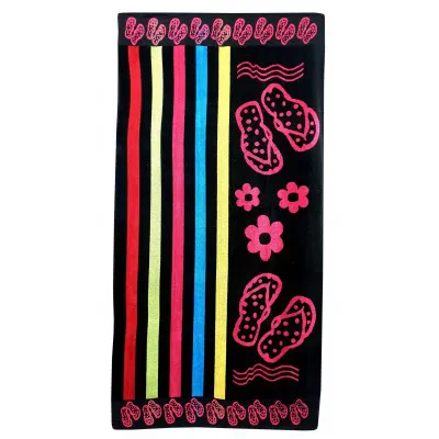 Πετσέτα Θαλάσσης ΚΟΜΒΟΣ Βελουτέ Zakar Design 12 Cotton 100% 85x160