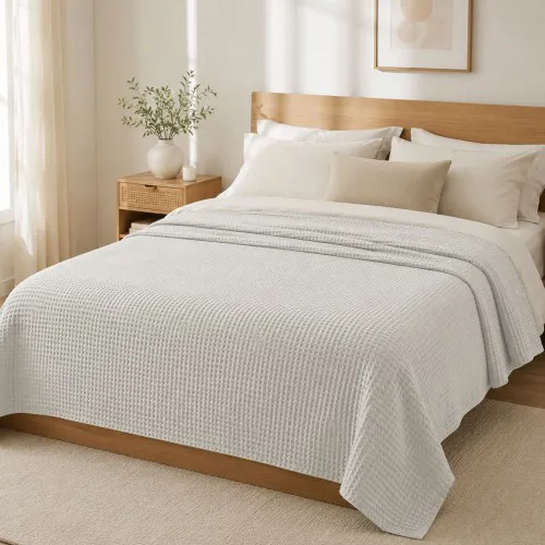 Κουβέρτα Πικέ LeBlanc Reactive Sanforized Cotton 100% Μονή 160x240 White