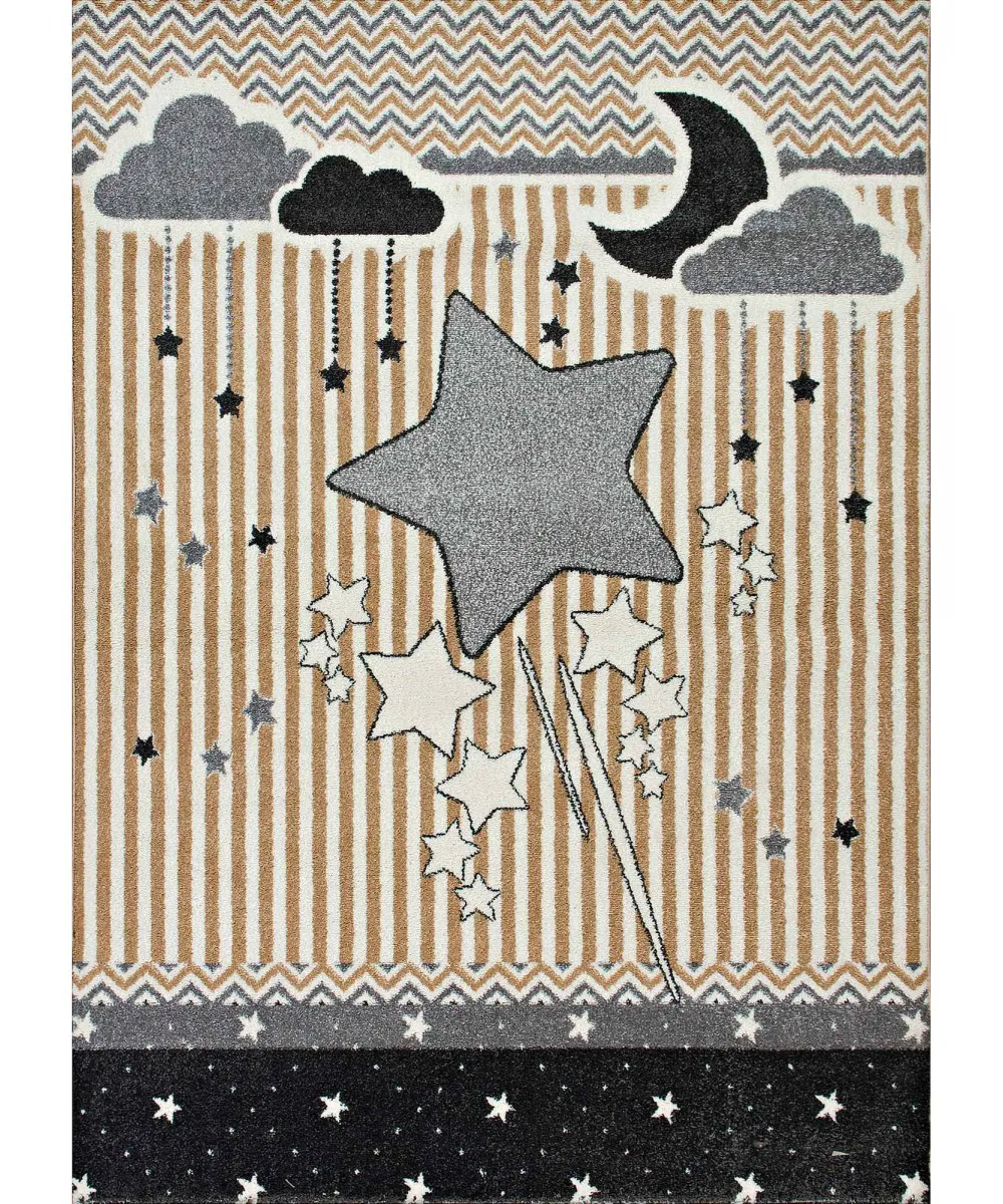 Παιδικό Χαλί 014 BEIGE 80 x 150 εκ.