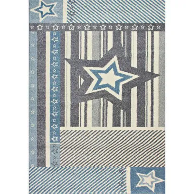 Παιδικό Χαλί 015 BLUE 80 x 150 εκ.