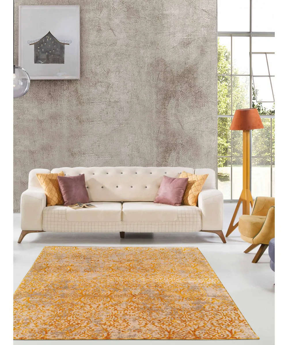 Χαλί 5903 BEIGE YELLOW Διάδρομος 67 εκ.