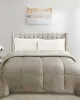 Κουβερτοπάπλωμα ALUVIA BEIGE Κουβερτοπάπλωμα μονό: 160 x 220 εκ.