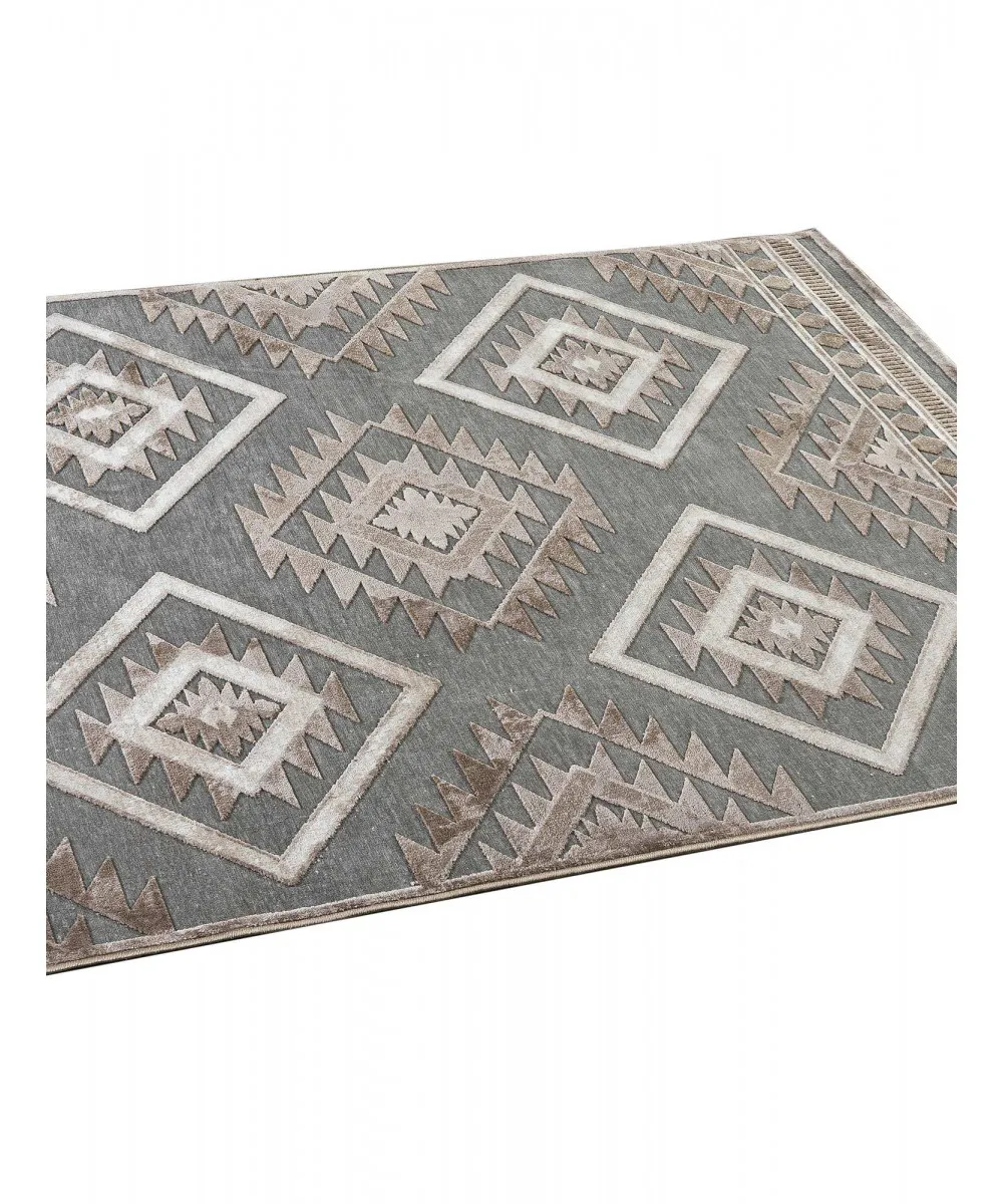 Χαλί CRYSTALLINI GREY 160 x 230 εκ.