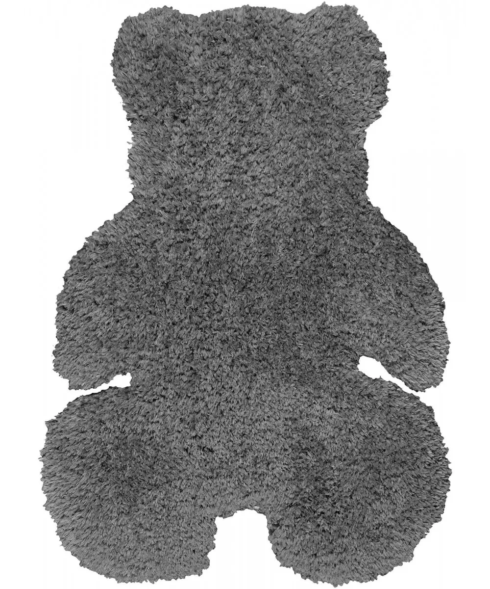 Παιδικό Χαλί DARK GREY SHADE TEDDY BEAR 90 x 110 εκ.
