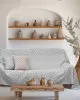 Ριχτάρι DOMINOR GREY Ριχτάρι τριθέσιου καναπέ: 170 x 300 εκ.
