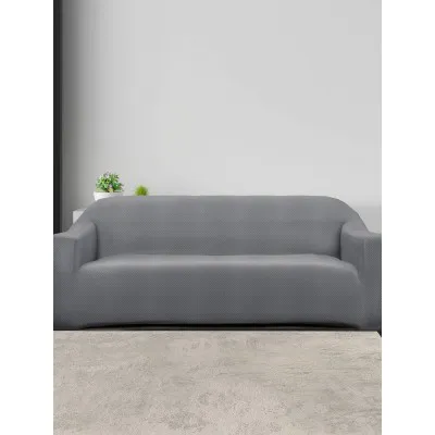 Ελαστικά καλύμματα καναπέ EARTHLINE GREY Ελαστικό κάλυμμα διθέσιου καναπέ
