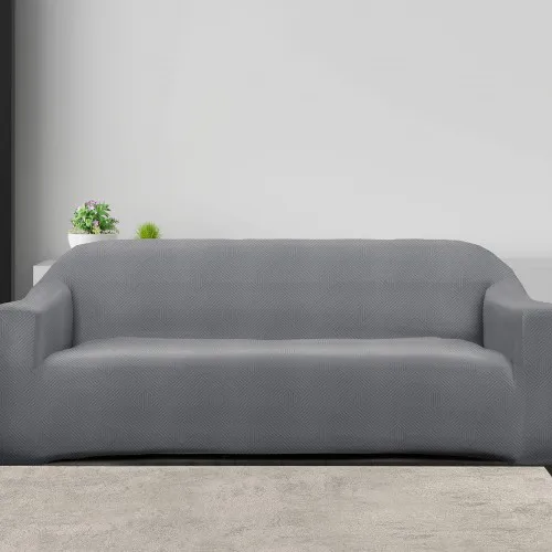 Ελαστικά καλύμματα καναπέ EARTHLINE GREY Ελαστικό κάλυμμα διθέσιου καναπέ