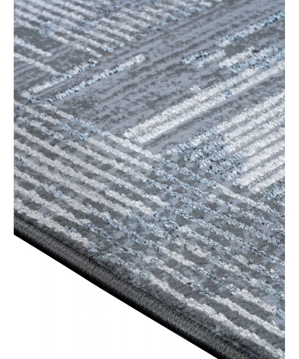 Χαλί FEATHERS GREY Διάδρομος 70 εκ.