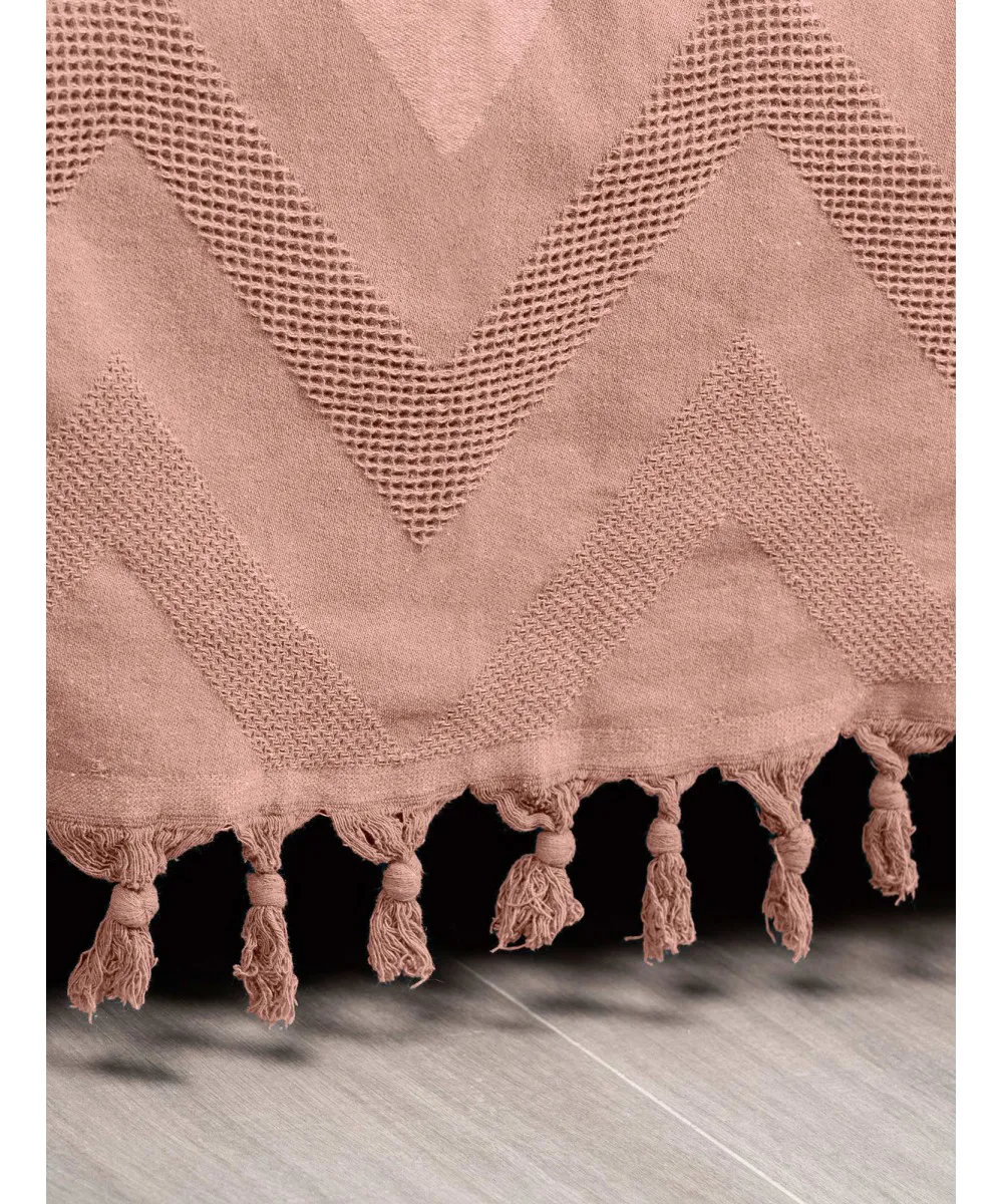 Κουβέρτα Πικέ Ζακάρ GOLWE PINK Κουβέρτα Πικέ Ζακάρ: 220 x 240 εκ.