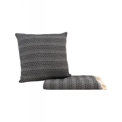 Ριχτάρι HERHALING ANTHRACITE Ριχτάρι τριθέσιου καναπέ: 190 x 300 εκ.
