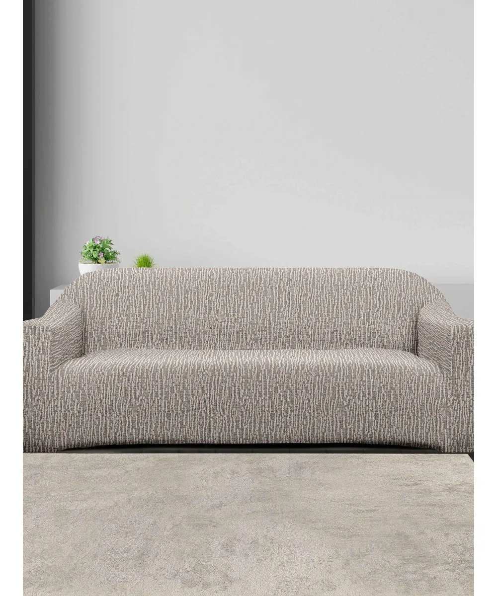 Ελαστικά καλύμματα καναπέ KLYRA BEIGE Ελαστικό κάλυμμα πολυθρόνας