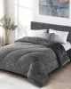 Κουβερτοπάπλωμα LUNORA ANTHRACITE Κουβερτοπάπλωμα King: 240 x 260 εκ.