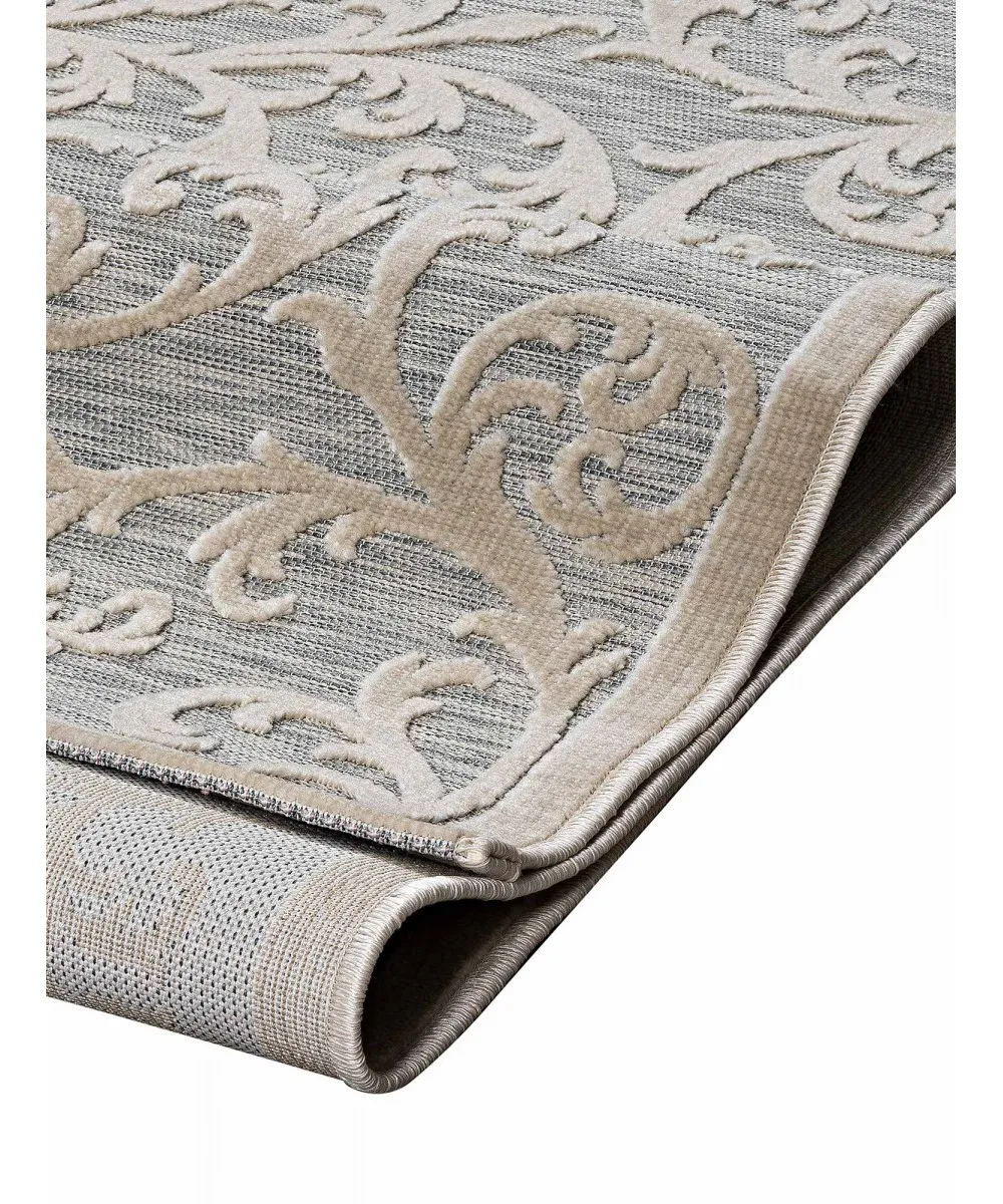 Χαλί MONARCHY GREY BEIGE 67 x 400 εκ.