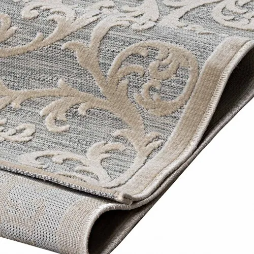 Χαλί MONARCHY GREY BEIGE 67 x 400 εκ.