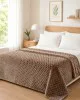 Κουβέρτα Fleece NESTIQ TAUPE Κουβέρτα υπέρδιπλη: 220 x 240 εκ.