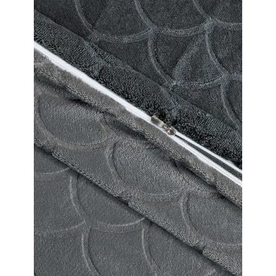 Παπλωματοθήκη NEVOLA ANTHRACITE Παπλωματοθήκη μονή: 160 x 220 εκ.
