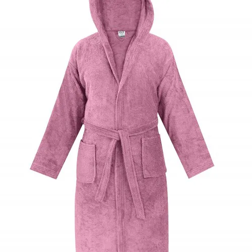 Μπουρνούζι με κουκούλα OLIA NUDE PINK Μπουρνούζι με κουκούλα: XLarge