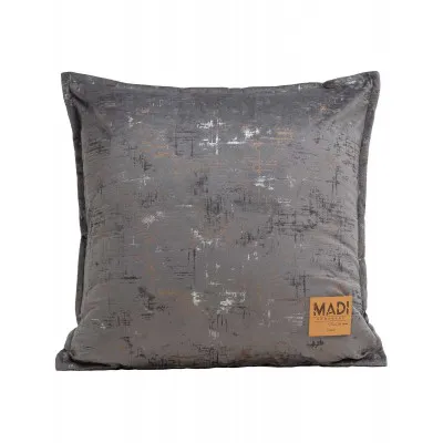 Διακοσμητικό Μαξιλάρι PETRA DARK GREY 