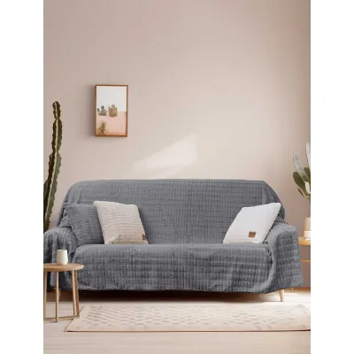 Ριχτάρι RAYS GREY Ριχτάρι πολύθρονας: 180 x 180 εκ.