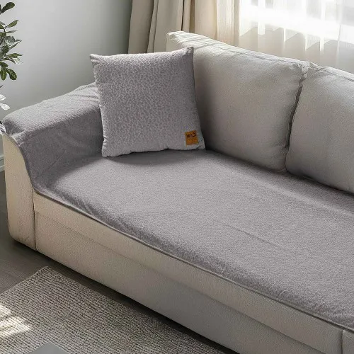 Μεμονωμένο ανάγλυφο κάλυμμα REGALIA GREY Μεμονωμένο ανάγλυφο κάλυμμα για καναπέ γωνία  300 x 90 εκ.