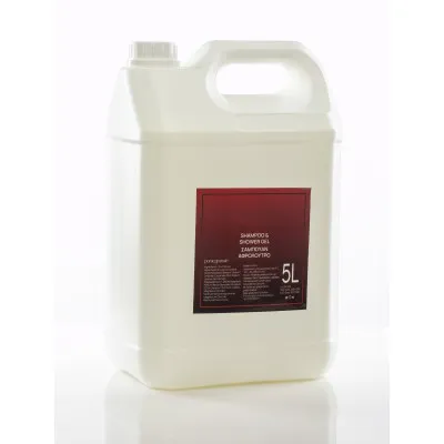 Σαμπουάν και αφρόλουτρο 2 σε 1 5L για dispenser ρόδι RUBY Σαμπουάν και Αφρόλουτο 2 σε 1 για dispenser: 5l