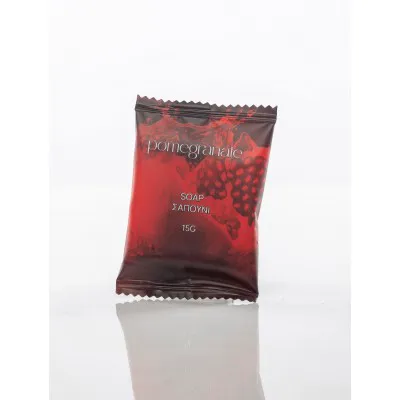 Σαπούνι χεριών σε σακουλάκι Ρόδι RUBY Σαπούνι χεριών σε σακουλάκι: 15 gr
