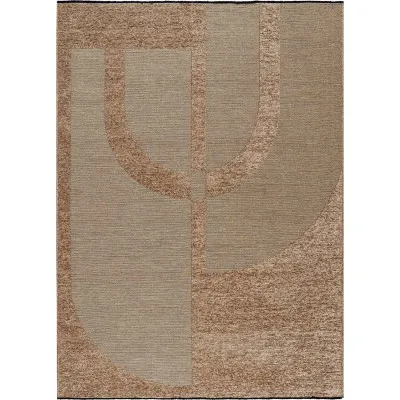 Χαλί RYE BEIGE BROWN Διάδρομος 65 εκ.