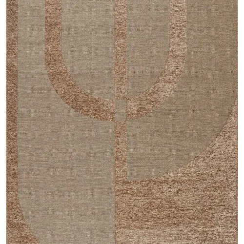 Χαλί RYE BEIGE BROWN Διάδρομος 65 εκ.