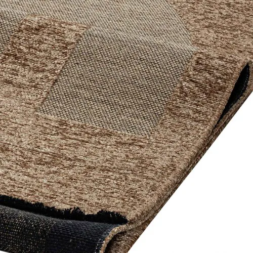 Χαλί RYE BEIGE BROWN Διάδρομος 65 εκ.