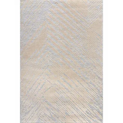 Χαλί SCRATCHES GREY BEIGE 67 x 350 εκ.