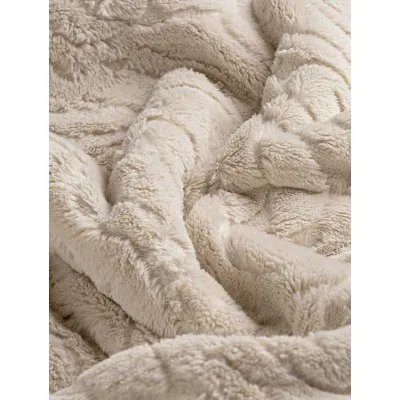 Ριχτάρι SERANI BEIGE Ριχτάρι διθέσιου καναπέ: 180 x 250 εκ.