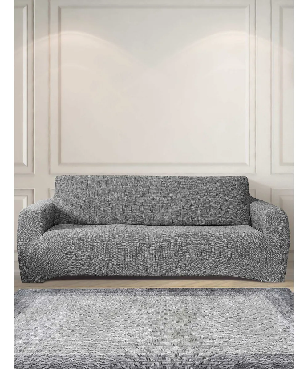 Ελαστικά καλύμματα καναπέ TRATINI GREY Ελαστικό κάλυμμα διθέσιου καναπέ