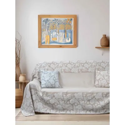 Ριχτάρι VELRION BEIGE Ριχτάρι διθέσιου καναπέ: 170 x 250 εκ.