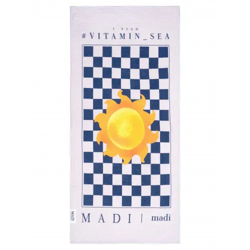 Πετσέτα Θαλάσσης VITAMIN SEA Πετσέτα Θαλάσσης: 90 x 160 εκ.