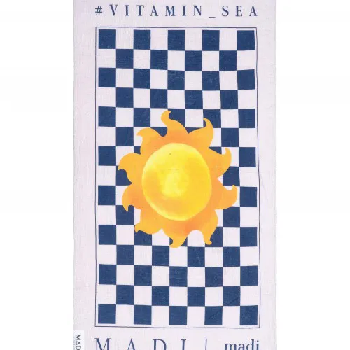 Πετσέτα Θαλάσσης VITAMIN SEA Πετσέτα Θαλάσσης: 90 x 160 εκ.