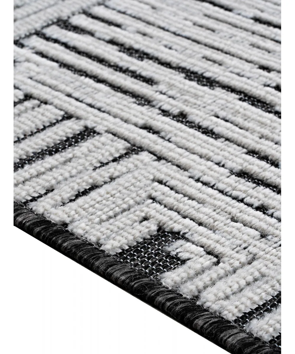 Χαλί WHIRL GREY 67 x 400 εκ.